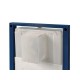 Инсталляция для унитаза Koer KT-0504-01 с панелью смыва KT-0607-01 Хром (KR5348)