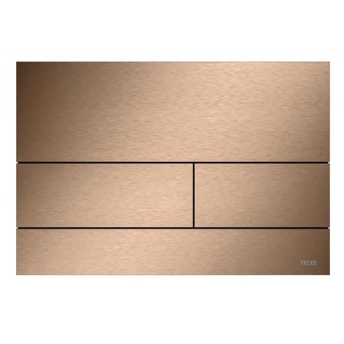 Панель смыва TECEsquare II Brushed Red Gold (9240840)