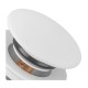 Донный клапан для раковины Koer PW-01-03 Click-Clack белый (KR3402) универсальный