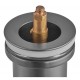 Донный клапан для раковины Koer PW-01-07 Click-Clack графитовый (KR3404) универсальный