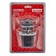 Донный клапан для раковины Koer PW-03-05 Click-Clack черный KR3396 с переливом