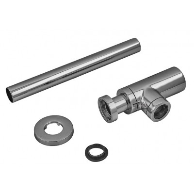 Сифон латунный для умывальника KOER BT-01-01 хром (под донный клапан) 1 1/4'' (KR5246)