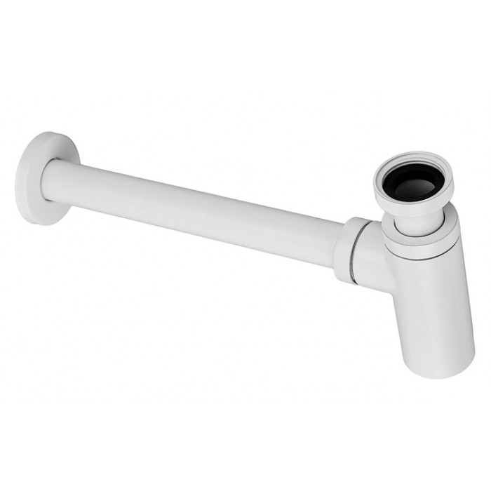 Сифон латунний для умивальника KOER BT-01-03 білий (під донний клапан) 1 1/4'' (KR3409) Сифон латунний для умивальника KOER BT-01-03 білий (під донний клапан) 1 1/4'' (KR3409)