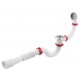 Сифон для ванны PLM 1 1/2" 40x40/50 PM 40 SF 30 01