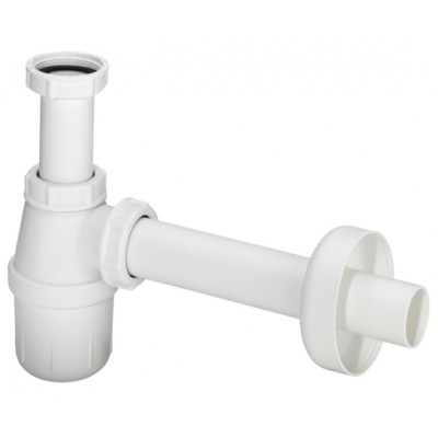 Сифон для раковины колбовый Viega 1 1/4 x 1 1/4" 108694 с накидной гайкой