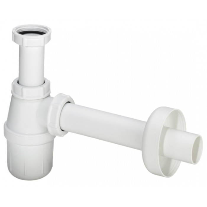 Сифон для раковины колбовый Viega 1 1/4 x 1 1/4" 108694 с накидной гайкой