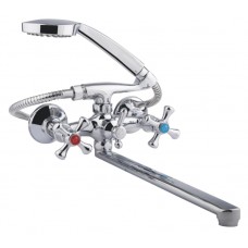 Смеситель для ванны Lidz Lamb 143 LDLAM143CRM22143 