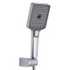 Смеситель для ванны Qtap Aries QTARI259CRM45559 Chrome (c душевым гарнитуром) 