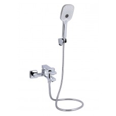 Смеситель для ванны Qtap Gemini QTGEM259CRM45681 Chrome