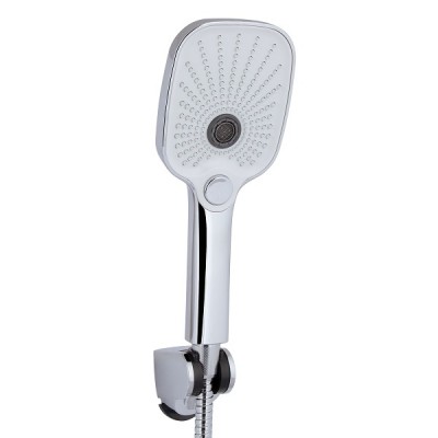 Смеситель для ванны Qtap Gemini QTGEM259CRM45681 Chrome (c душевым гарнитуром) 