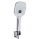 Смеситель для ванны Qtap Gemini QTGEM259CRW45683 Chrome/White (c душевым гарнитуром) 