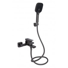 Смеситель для ванны Qtap Gemini QTGEM259GMB45684 Gunmetal Black PVD