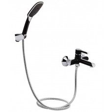 Смеситель для ванны Qtap Grand QTGRABCR006 Chrome/Black