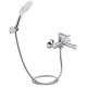 Смеситель для ванны Qtap Grand QTGRACRM006 Chrome (c душевым гарнитуром) 