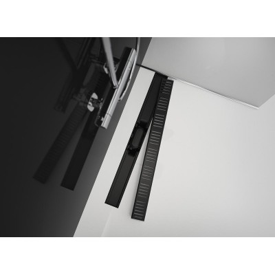 Черный трап для душа AlcaPlast APZ10-550 Black