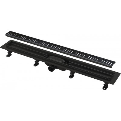 Черный трап для душа AlcaPlast APZ10-550 Black