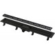 Черный трап для душа AlcaPlast APZ10-550 Black