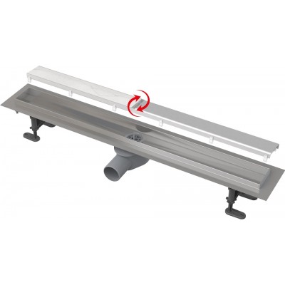Трап под плитку AlcaPlast APZ13-DOUBLE9 550 мм