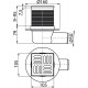 Зливний трап AlcaPlast APV31 з боковим стоком