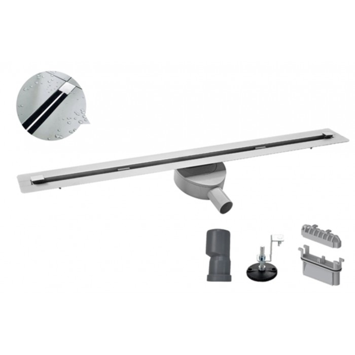 Тонкий душевой трап из нержавеющей стали KOER FD07-20x500 Slender (KR5134) Тонкий душевой трап из нержавеющей стали KOER FD07-20x500 Slender (KR5134)