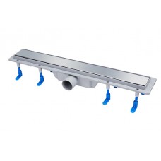 Линейный трап Qtap Dry Tile 304-600 с сухим затвором под плитку
