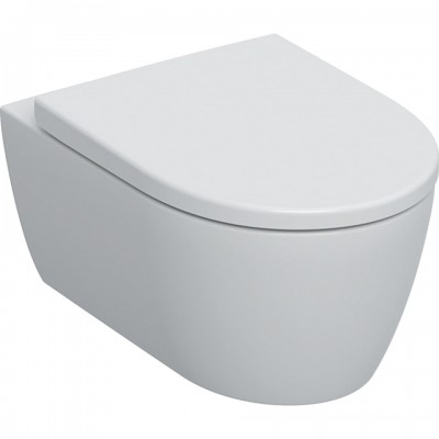 Подвесной безободковый унитаз Geberit iCon Rimfree 501.663.JT.1