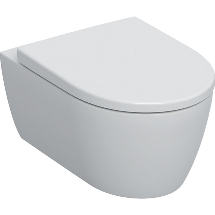 Підвісний безободковий унітаз Geberit iCon Rimfree 501.663.JT.1