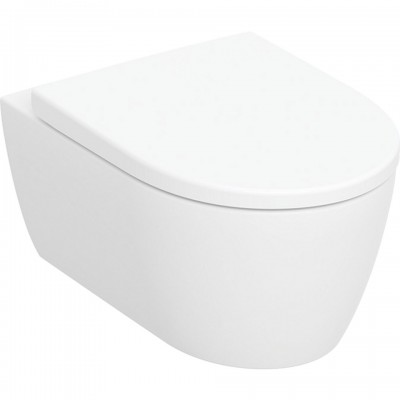 Подвесной безободковый унитаз Geberit iCon Rimfree 501.664.00.1