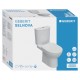 Напольный безободковый унитаз Geberit Selnova 501.753.00.1