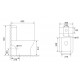 Унитаз-компакт Imprese RUBIN Rimless c06209903