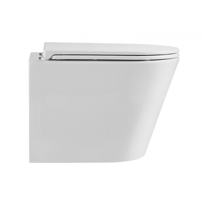Підвісний безободковий унітаз Mixxus Premium Bevel-0301-R (MP6470)