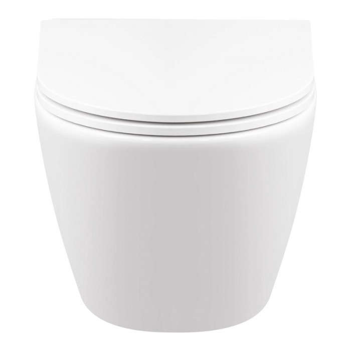 Підвісний безободковий унітаз Mixxus Premium Ellipse-0301-R (MP6460)