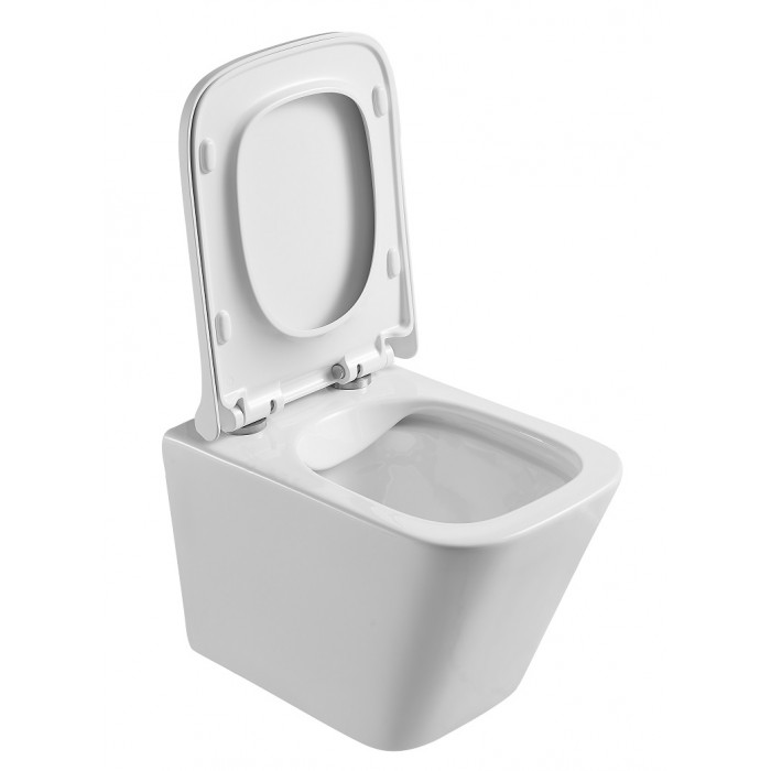Підвісний безободковий унітаз Mixxus Premium Quadro-0301-R (MP6452)