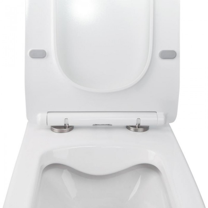 Подвесной безободковый унитаз Qtap Crow QT05335170W Подвесной безободковый унитаз Qtap Crow QT05335170W