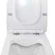 Подвесной безободковый унитаз Qtap Crow QT05335170W