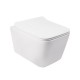 Подвесной безободковый унитаз Qtap Crow QT05335170W