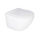 Подвесной безободковый унитаз Qtap Jay Ultra Quiet QT07335177W