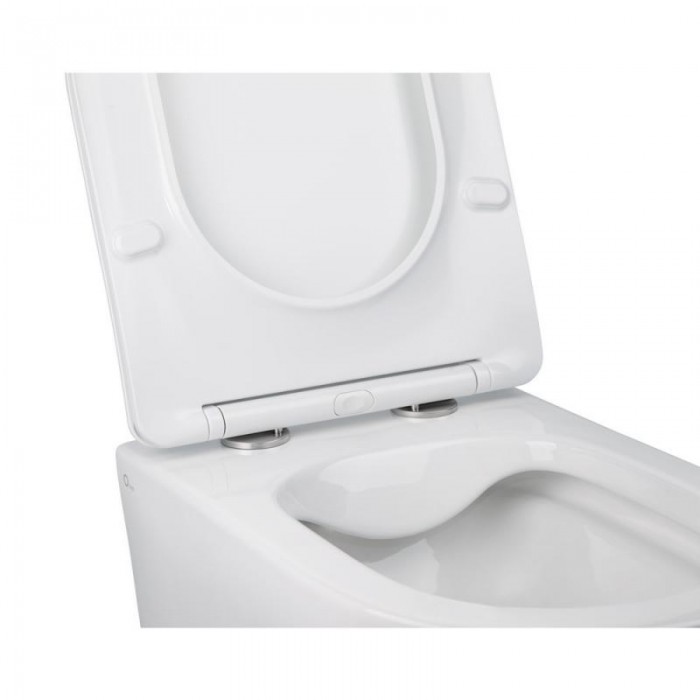 Подвесной безободковый унитаз Qtap Jay QT07335176W Подвесной безободковый унитаз Qtap Jay QT07335176W