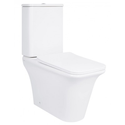 Напольный безободковый унитаз Qtap Kalao QT08221213AW