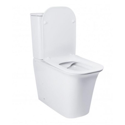 Напольный безободковый унитаз Qtap Nando QT12221222AW
