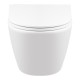 Подвесной безободковый унитаз Qtap Robin Ultra Quiet QT1333046EUQW