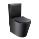 Напольный безободковый унитаз Qtap Scorpio QT14222125ARMB Matt Black