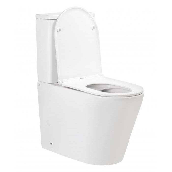 Напольный безободковый унитаз Qtap Scorpio Ultra Quiet QT14222125AUQW