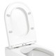 Подвесной безободковый унитаз Qtap Scorpio QT1433053ERW