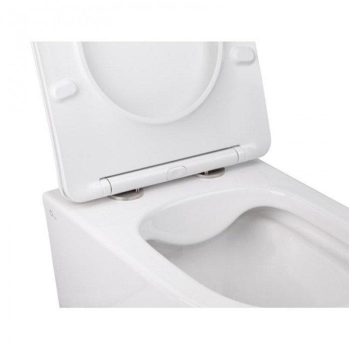 Подвесной безободковый унитаз Qtap Swan QT16335178W Подвесной безободковый унитаз Qtap Swan QT16335178W