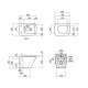 Подвесной безободковый унитаз Qtap Tern Ultra Quiet QT1733052EUQW