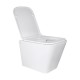 Подвесной безободковый унитаз Qtap Tern Ultra Quiet QT1733052EUQW