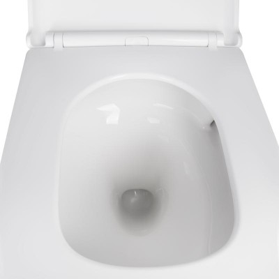 Подвесной безободковый унитаз Qtap Tern Ultra Quiet QT1733052EUQW