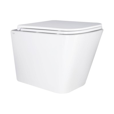 Подвесной безободковый унитаз Qtap Tern Ultra Quiet QT1733052EUQW
