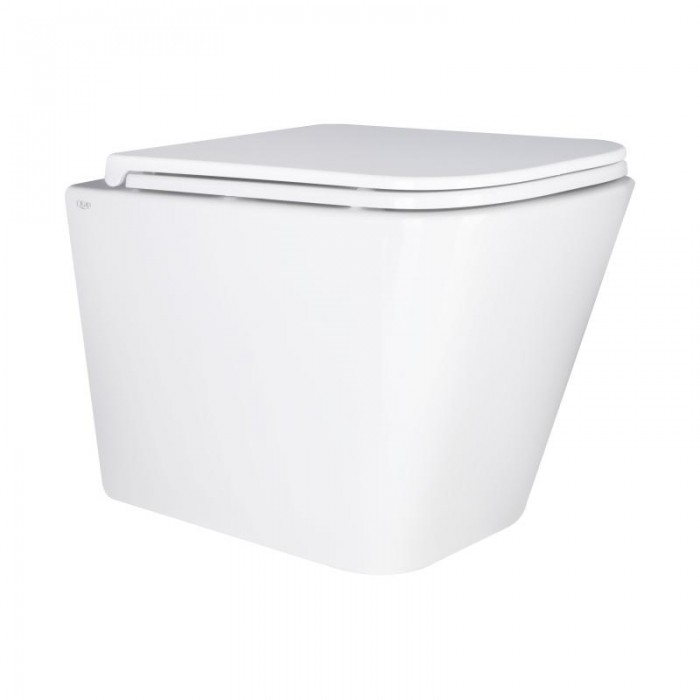 Підвісний безободковий унітаз Qtap Tern Ultra Quiet QT1733052EUQW